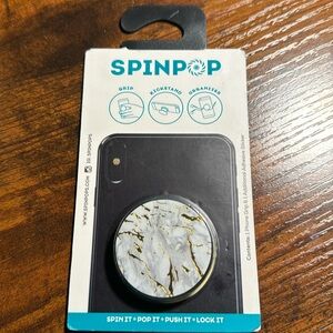 Spinpop. “Pop socket” in marble FREE WITH BUNDLE